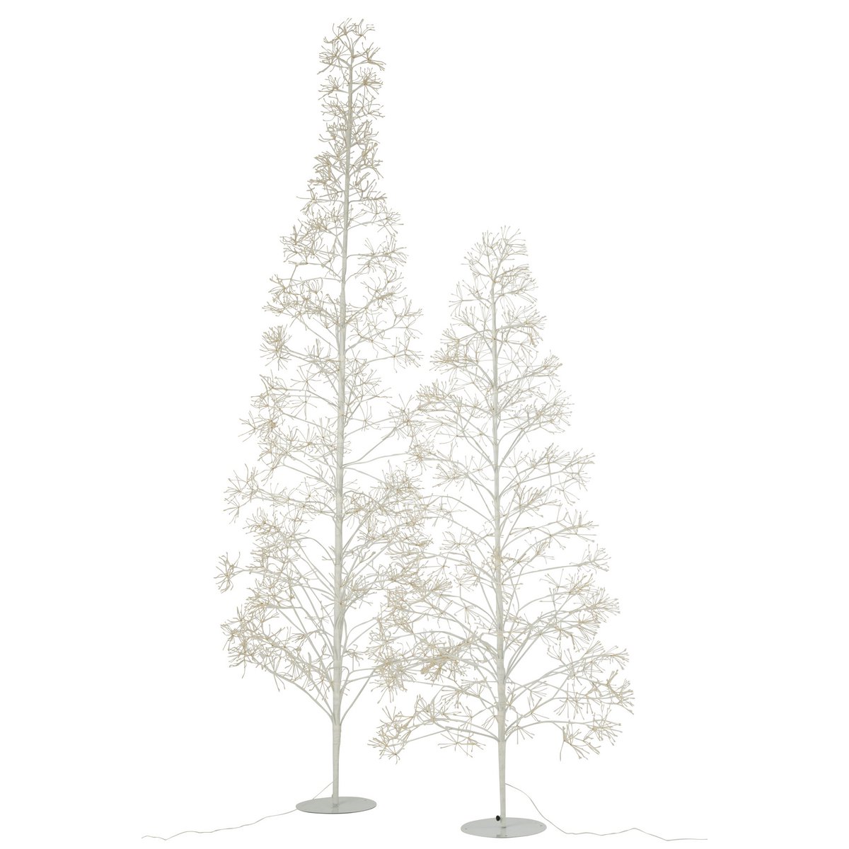 Guirlande J-Line Boom 2700 LED sur un fond décoratif