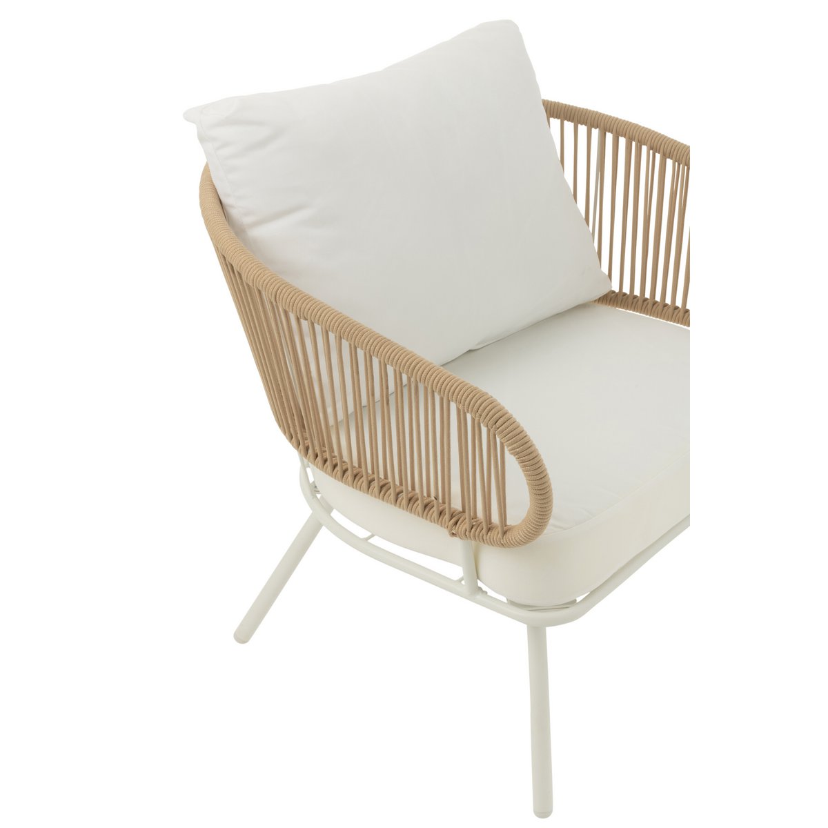 Ensemble de trois chaises/canapé J-Line dans un salon moderne