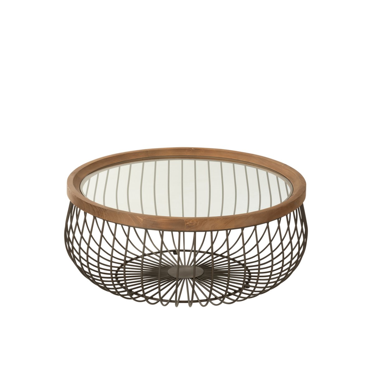 Mise en scène des tables basses J-Line avec objets décoratifs