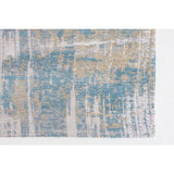Tapis Eco - Long Island Bleu - Tapis gris et bleu