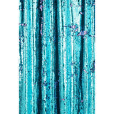 Détail du tissu pailleté du rideau J-Line