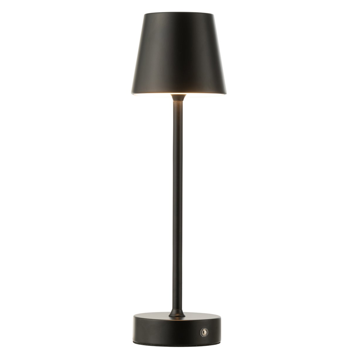 Détail de la finition métallique de la lampe J-Line Goa