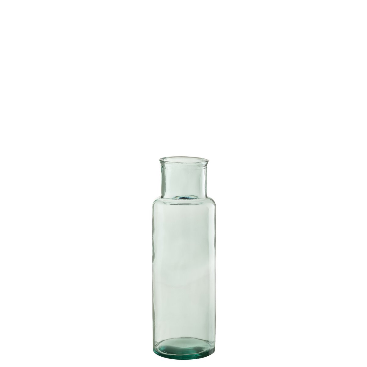 Détail du vase J-Cylindre en verre, idéal pour une décoration raffinée