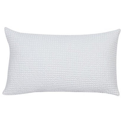 Coussin Maia Craie 30 x 50 - coussin recyclé élégant de VIVARAISE
