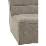 Vue latérale de la chaise rotative J-Line Square