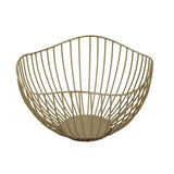 Panier de fruits Métal de 16 pièces Ø 25 h 14 cm Panier à pain Ensemble de fruits 2 x 8 pu