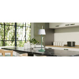 LED "Emmi" pour l'extérieur et à l'intérieur, lampe de table en métal et en plastique, avec des LED fermement construites, lampe à table à LED pour le balcon, la terrasse, le jardin, le salon, le jardin d'hiver, environ.