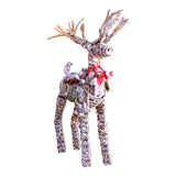 Décorations de Noël LED "Reindeer" en plastique résistant aux intempéries, avec des LED fermement intégrées