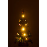 Vue latérale de l'ornement de Noël en polyresin J-Line
