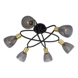 6 -Seater Spot Plafond Lampe "Lindita" hors Illuminant