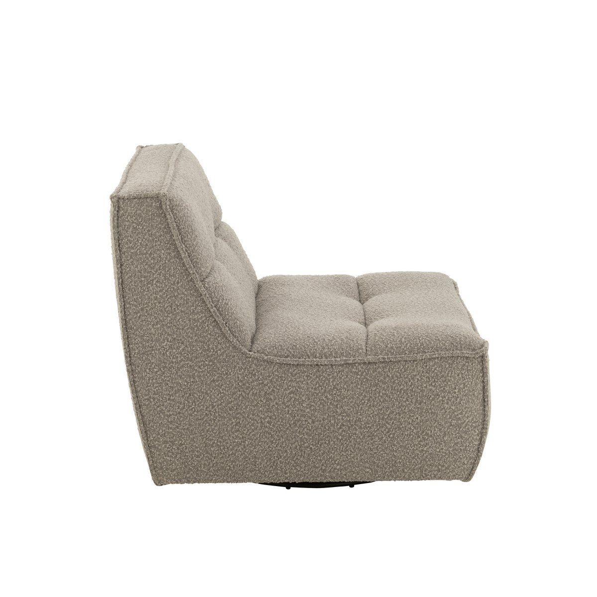 Détail du textile de la chaise rotative J-Line Square