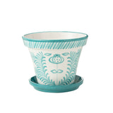 Pot de fleur J-Line Grenade - céramique - aqua - extra large - Ø 50 cm