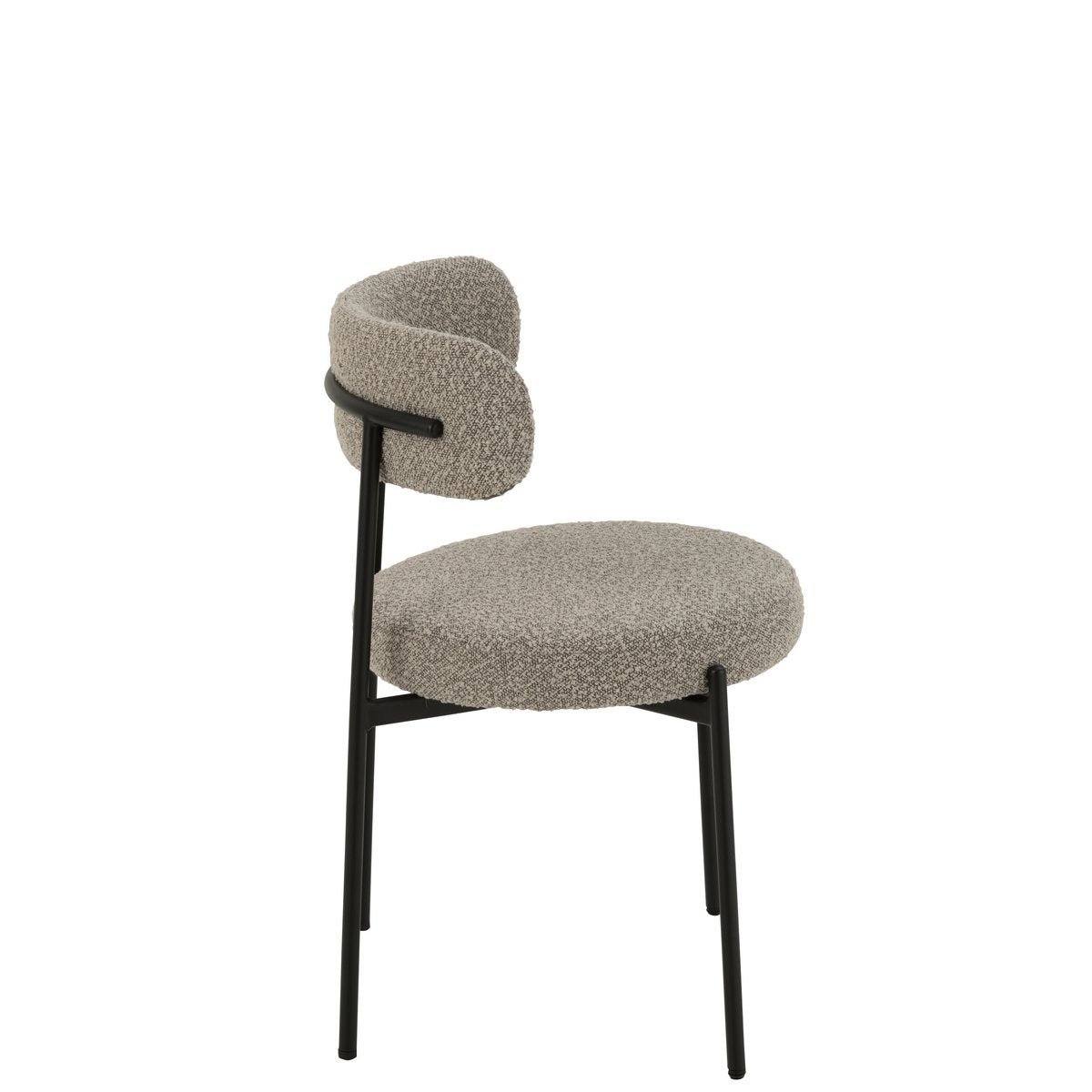 Détail du revêtement en boucle de la Chaise Bouclé J-Line.