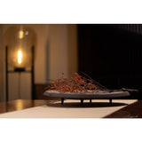 Nouvelle assiette design haut de gamme en céramique moderne East+West, OTA06BB