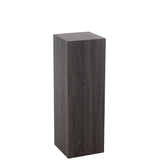 Plinthe rectangulaire gris J-Line en MDF, vue avant