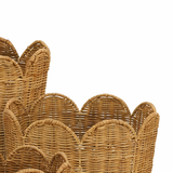 Set de paniers de rangement Eleta Marron clair