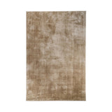 Tapis Miami en polyester sable, vue d'ensemble avec détails de texture