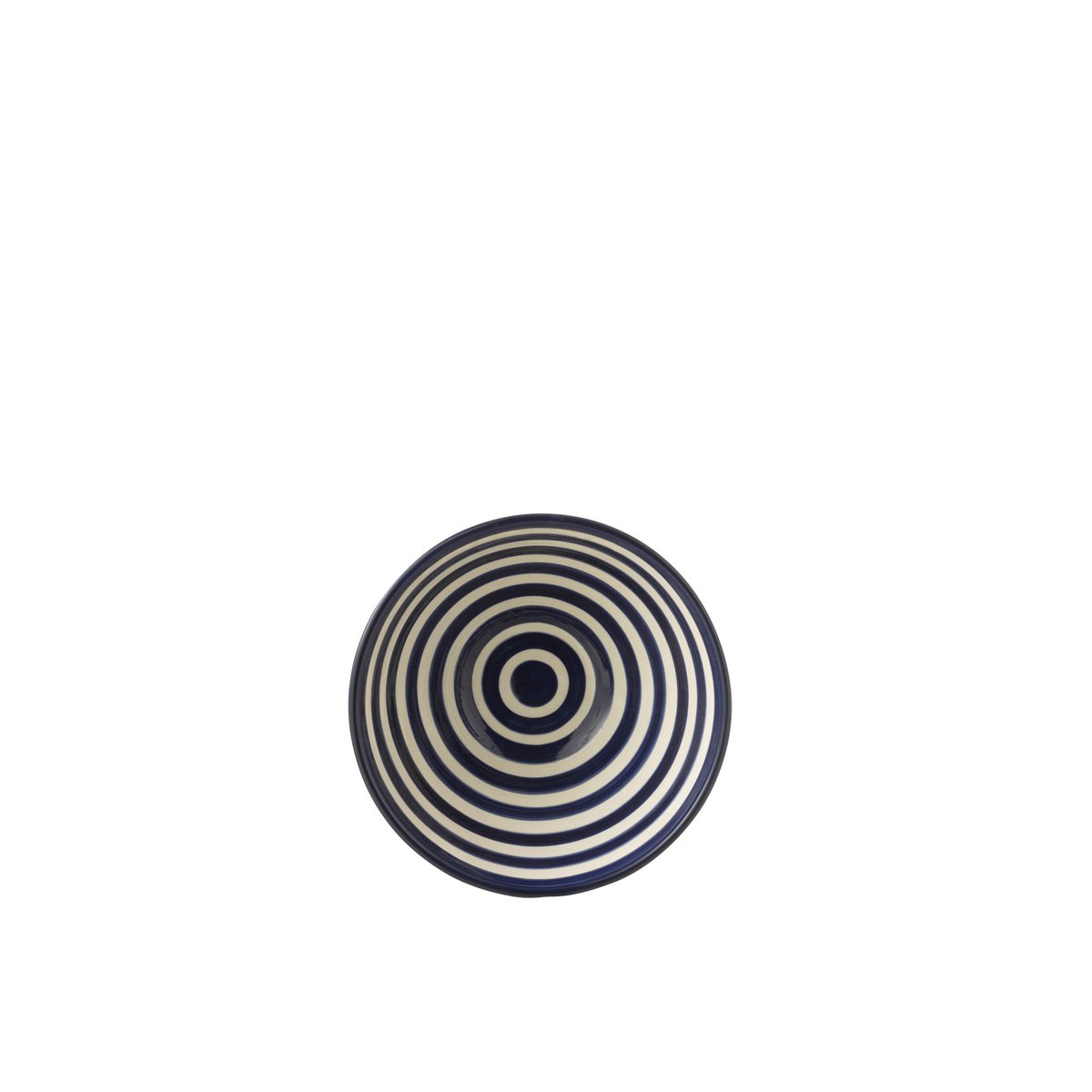 Détail du motif coloré du bol J-Line Kom Grenade