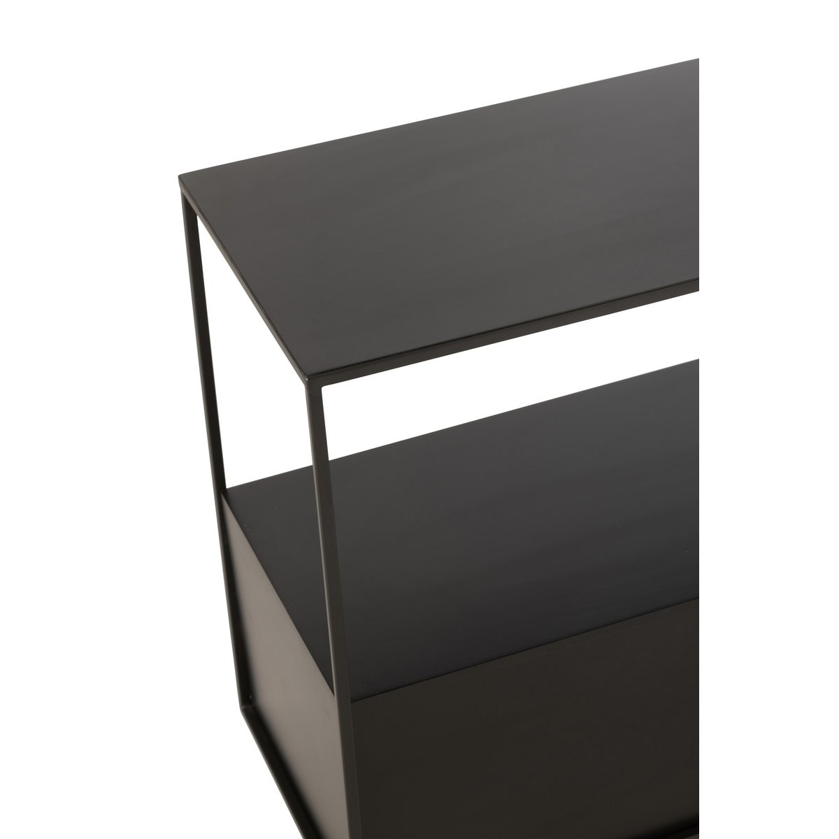 Dimensions de la table d'appoint J-Line avec objets décoratifs