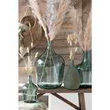 Détail du verre vert du vase carafe J-Line