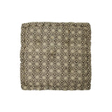 Coussin boîte Evissa noir 45x45x10
