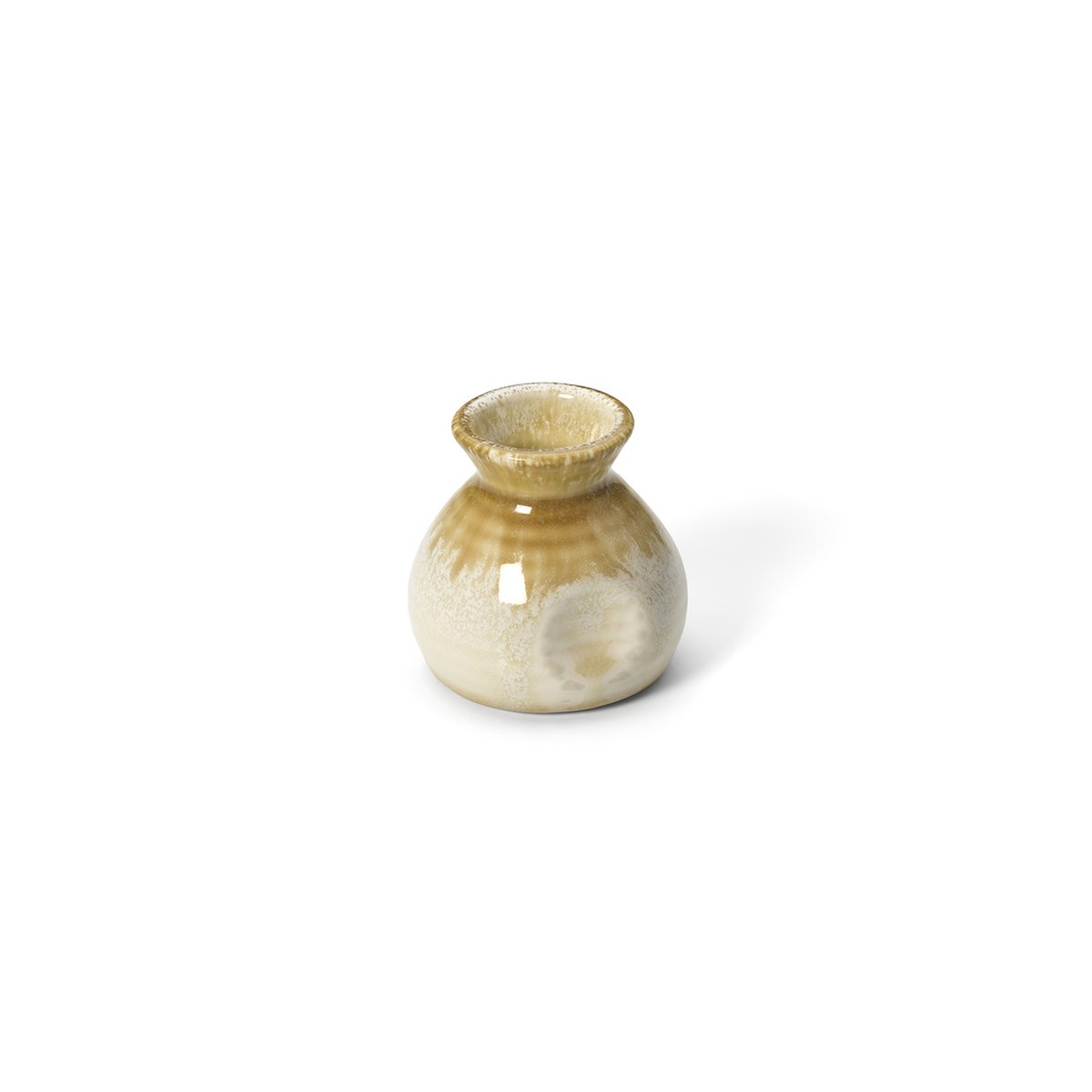 Verseur de Sauce Da Rocha en céramique miel blanc avec glaçage artisanal