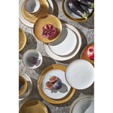 Assiette plate Tabo Blanc