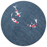 Tapis Eco - Bassin Japonais - Tapis bleu
