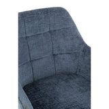 Chaise Louna, vue de face, design épuré et élégant