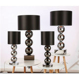 Lampe globe Base bloc Anthracite