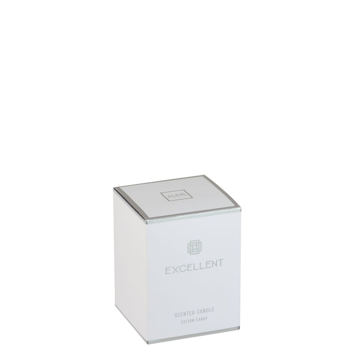 Bougie J-Line Excellent Cotton Candy sur fond neutre
