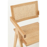 Chaise Treillis J-Line sur un fond lumineux
