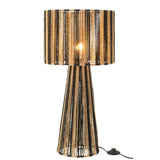 Lampe J-Line Ropes allumée, créant une ambiance chaleureuse