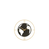Détail de l'horloge J-Line Klock, finition brillante et design unique.