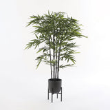 Support pour plantes Ascot Noir - ambiance intérieure