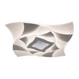 LED Plafond LAMBRE EFFET "LIORA" Ø 48 cm, avec de nombreuses fonctions, y compris la télécommande