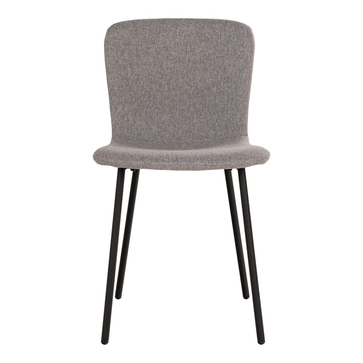 Vue latérale de la chaise Halden montrant le design moderne