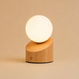 Lampe rechargeable Morris marron clair