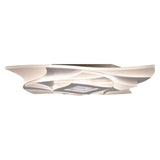LED Plafond LAMBRE EFFET "LIORA" Ø 48 cm, avec de nombreuses fonctions, y compris la télécommande