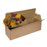 Droogbloemen - Bouquet en boîte cadeau - Multi - ↕60cm