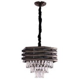 Hanglamp Crystal Black | 40 cm