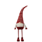 Gnome J-Line Chapeau à Carreaux Rouge/Blanc - vue de face