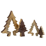 Arbre Puzzle J-Line sur une table décorée pour Noël