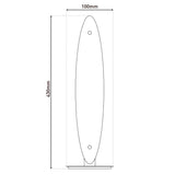 Lampe à poser LED "Surf" h:43cm