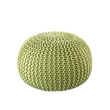Pouf Premium Ø45 cm Seat tabouret à tricot Pouf à l'intérieur de la terrasse Pool Garden Sustainable