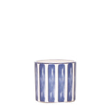 Maison Colibri | Rayure peinte - Bleu - Ø6cm