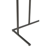 Tables J-Line en bois et métal, mise en scène décorative