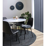 Assise en peau d'agneau - Peau d'agneau véritable, Gris - Ø35 cm