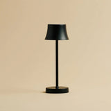 Lot de 8 lampes de table rechargeables noir minuit avec station