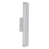Lampe murale LED "Dubaï", lampe murale moderne en aluminium et en plastique, des LED fermement construites, 32 cm de long ou de haut. Idéal pour l'éclairage des zones d'entrée, des couloirs, pour structurer les grandes surfaces murales